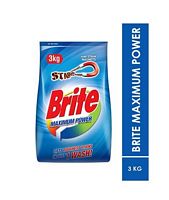 Brite Maximum Power Detergent Powder 3Kg